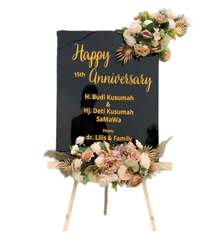 Papan Bunga Akrilik lemahsugih