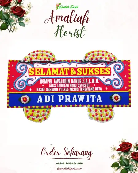 Papan Bunga Ucapan Selamat lemahsugih